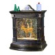 Decoratiune de Craciun tip Semineu / Ceas, Flippy, Glob de Cristal cu Fulgi de Zapada, Model Ren, Iluminare LED, 11.5 x 8.5 x 6.5 cm, Carcasa Vintage Bronze, Transparent Decoratiune de Craciun tip Semineu / Ceas, Flippy, Glob de Cristal cu Fulgi de Zapada, Model Ren, Iluminare LED, 11.5 x 8.5 x 6.5 cm, Carcasa Vintage Bronze, Transparent