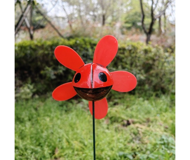 Set 4 Figurine, Decoratiuni de Gradina, Flippy, Tip Morisca de Vant, Model Insecte, 57 x 12 cm, Multicolor Set 4 Figurine, Decoratiuni de Gradina, Flippy, Tip Morisca de Vant, Model Insecte, 57 x 12 cm, Multicolor