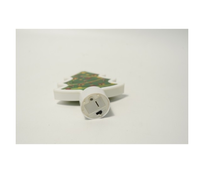 Decoratiune luminoasa 3D, Tip brad mic, cu baterii Decoratiune luminoasa 3D, Tip brad mic, cu baterii