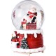 Decoratiune glob cu zapada Flippy, Mos Craciun pe casa, model 2, diametru 6.5 cm, multicolor Decoratiune glob cu zapada Flippy, Mos Craciun pe casa, model 2, diametru 6.5 cm, multicolor