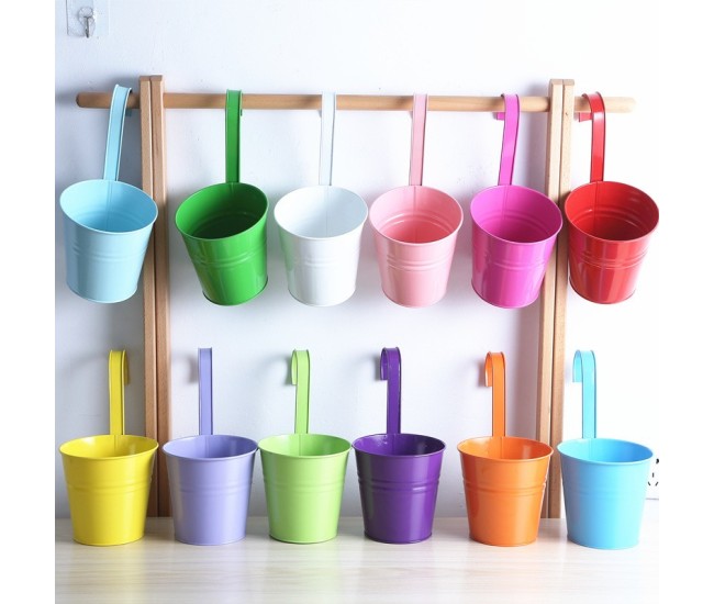 Decoratiune pentru ghivecele de flori, Flippy, 28x22x12 cm cu maner, Multicolore Decoratiune pentru ghivecele de flori, Flippy, 28x22x12 cm cu maner, Multicolore