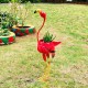 Decoratiune pentru Gradina, Flippy, Flamingo pentru Gradina cu Suport pentru Plante Flori, Ornament de Ghiveci de Flori, Model Flamingo, din Fier, 73 x 34 x 22 cm, Roz Decoratiune pentru Gradina, Flippy, Flamingo pentru Gradina cu Suport pentru Plante Flori, Ornament de Ghiveci de Flori, Model Flamingo, din Fier, 73 x 34 x 22 cm, Roz