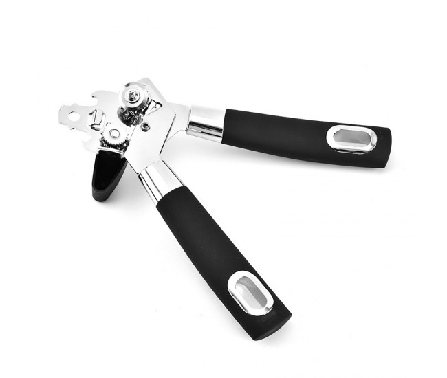Desfacator de conserve multifunctional Flippy, Otel inoxidabil, Maner antialunecare, ergonomic, rezistent la rugina, usor de utilizat, 21.6 x 6 cm, argintiu Desfacator de conserve multifunctional Flippy, Otel inoxidabil, Maner antialunecare, ergonomic, rezistent la rugina, usor de utilizat, 21.6 x 6 cm, argintiu