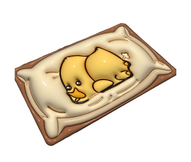 Covor de Baie, Flippy, 3D, din Spuma, Antialunecare, Absorbant, 40 x 60 cm, Model Rata, Galben Covor de Baie, Flippy, 3D, din Spuma, Antialunecare, Absorbant, 40 x 60 cm, Model Rata, Galben