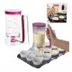 Dispenser de aluat pentru prajituri Flippy, Batter Dispenser, din plastic, maner cu arc, 900 ml, usor de manipulat si utilizat, Mov Dispenser de aluat pentru prajituri Flippy, Batter Dispenser, din plastic, maner cu arc, 900 ml, usor de manipulat si utilizat, Mov