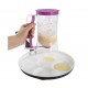 Dispenser de aluat pentru prajituri Flippy, Batter Dispenser, din plastic, maner cu arc, 900 ml, usor de manipulat si utilizat, Mov Dispenser de aluat pentru prajituri Flippy, Batter Dispenser, din plastic, maner cu arc, 900 ml, usor de manipulat si utilizat, Mov