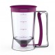 Dispenser de aluat pentru prajituri Flippy, Batter Dispenser, din plastic, maner cu arc, 900 ml, usor de manipulat si utilizat, Mov Dispenser de aluat pentru prajituri Flippy, Batter Dispenser, din plastic, maner cu arc, 900 ml, usor de manipulat si utilizat, Mov