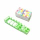 Dispenser de Banda Adeziva, Flippy, Suport pentru Banda Adeziva pentru Birou, Scoala, din Plastic, 15,5 x 7,7 x 7,4 cm, Verde