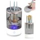 Dispozitiv Portabil de Curatare a Pensulelor de Machiaj, Flippy, Potrivit pentru Pensule de Diferite Dimensiuni, 5V, 7000RPM, Vibratii Sonice, USB, Alb/Transparent, 9x9x16 cm Dispozitiv Portabil de Curatare a Pensulelor de Machiaj, Flippy, Potrivit pentru Pensule de Diferite Dimensiuni, 5V, 7000RPM, Vibratii Sonice, USB, Alb/Transparent, 9x9x16 cm