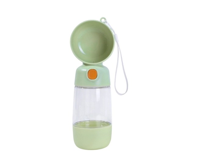 Sticla Animale, Flippy, Portabila, pentru Hrana si Apa, din ABS, 400 ml/182 ml, 25.5 x 8 x 9 cm, Verde Sticla Animale, Flippy, Portabila, pentru Hrana si Apa, din ABS, 400 ml/182 ml, 25.5 x 8 x 9 cm, Verde
