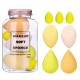 Set Buretei Machiaj, Flippy, Premium, 7 bucati, galben