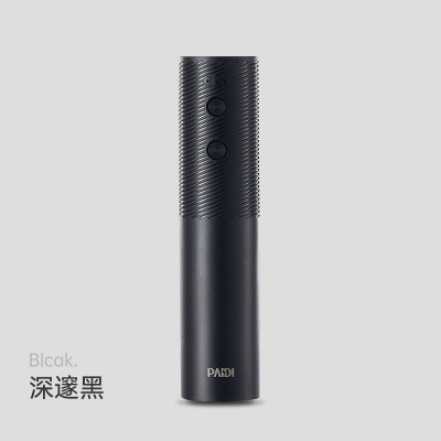 Tirbuson Electric, Flippy, Deschizator Sticle de Vin, Incarcare USB, Negru