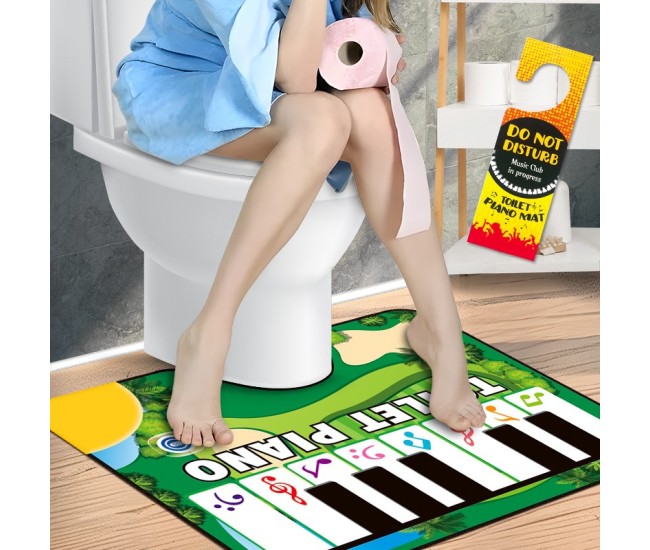 Covoras de Baie, Flippy, Model Pian Electric, Interactiv, 3 Moduri, +14 Ani, din Panza, cu Baterii, 60 x 48 cm, Verde Covoras de Baie, Flippy, Model Pian Electric, Interactiv, 3 Moduri, +14 Ani, din Panza, cu Baterii, 60 x 48 cm, Verde
