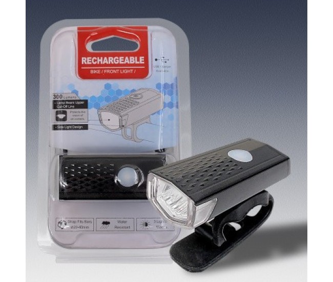 Far cu LED proiector pentru bicicleta\trotineta, Flippy, reincarcabil, cablu USB inclus, 3 moduri de lumina, IPX4, Negru, 6.5x2.9x2.3 cm Far cu LED proiector pentru bicicleta\trotineta, Flippy, reincarcabil, cablu USB inclus, 3 moduri de lumina, IPX4, Negru, 6.5x2.9x2.3 cm