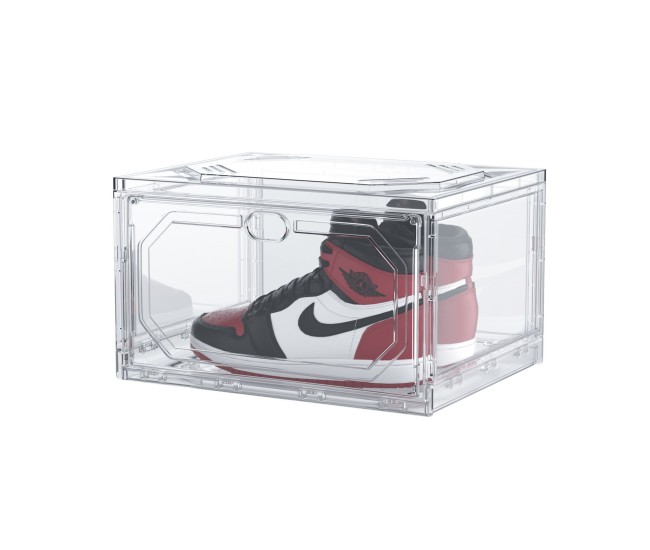 Organizator de Pantofi, Flippy, din PP+ABS, Usa Laterala Magnetica, Rezistenta la Praf, Anti-Oxidare, Utilizare Multipla, 36 x 28 x 21 cm, Transparent Organizator de Pantofi, Flippy, din PP+ABS, Usa Laterala Magnetica, Rezistenta la Praf, Anti-Oxidare, Utilizare Multipla, 36 x 28 x 21 cm, Transparent