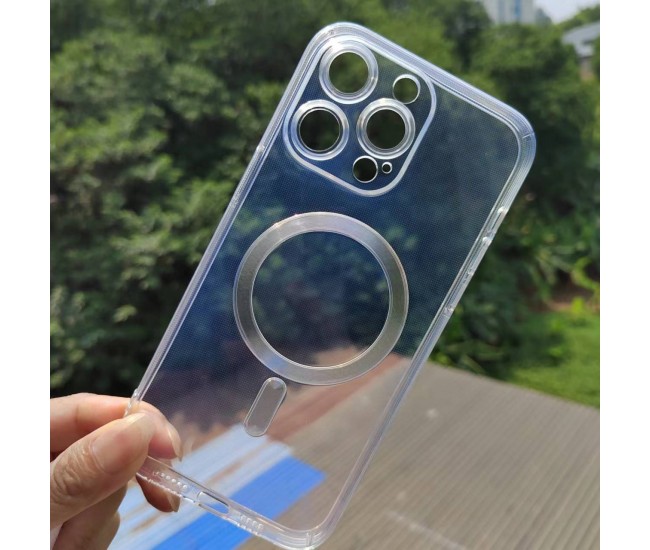 Husa protectie Flippy pentru iPhone 12 Pro Mag Safe, 2 in 1 incarcare si magnet, Silicone, Transparenta Husa protectie Flippy pentru iPhone 12 Pro Mag Safe, 2 in 1 incarcare si magnet, Silicone, Transparenta