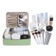 Geanta de Calatorie, Flippy, pentru Cosmetice si Articole de Toaleta, Material Impermeabil, 2 in 1, Portfard Interior Detasabil, 23 x 16 x 8 cm, Verde