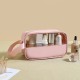 Geanta cosmetice Flippy, pentru voiaj sau organizare, 22 x 12 x 8 cm, roz Geanta cosmetice Flippy, pentru voiaj sau organizare, 22 x 12 x 8 cm, roz