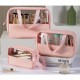 Geanta cosmetice Flippy, pentru voiaj sau organizare, 26 x 15 x 10 cm, roz Geanta cosmetice Flippy, pentru voiaj sau organizare, 26 x 15 x 10 cm, roz