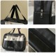 Geanta cosmetice Flippy, pentru voiaj sau organizare, material PVC/textil, impermeabila, portabila, 30X21X12 cm, negru Geanta cosmetice Flippy, pentru voiaj sau organizare, material PVC/textil, impermeabila, portabila, 30X21X12 cm, negru