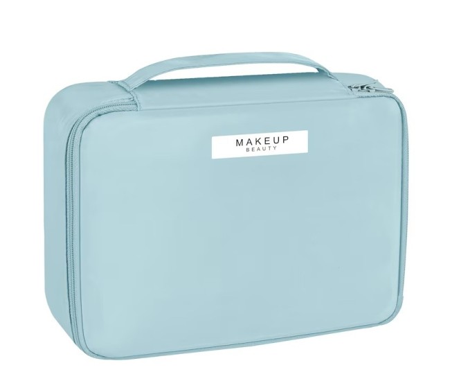 Geanta de Calatorie, Flippy, pentru Cosmetice si Articole de Toaleta, Material Impermeabil, 2 in 1, Portfard Interior Detasabil, 23 x 16 x 8 cm, Albastru Geanta de Calatorie, Flippy, pentru Cosmetice si Articole de Toaleta, Material Impermeabil, 2 in 1, Portfard Interior Detasabil, 23 x 16 x 8 cm, Albastru