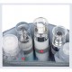 Geanta cosmetice voiaj, Flippy, material panza, impermeabil, 3 compartimente, cu agatatoare, Gri, 47 x 28 x 20 cm Geanta cosmetice voiaj, Flippy, material panza, impermeabil, 3 compartimente, cu agatatoare, Gri, 47 x 28 x 20 cm