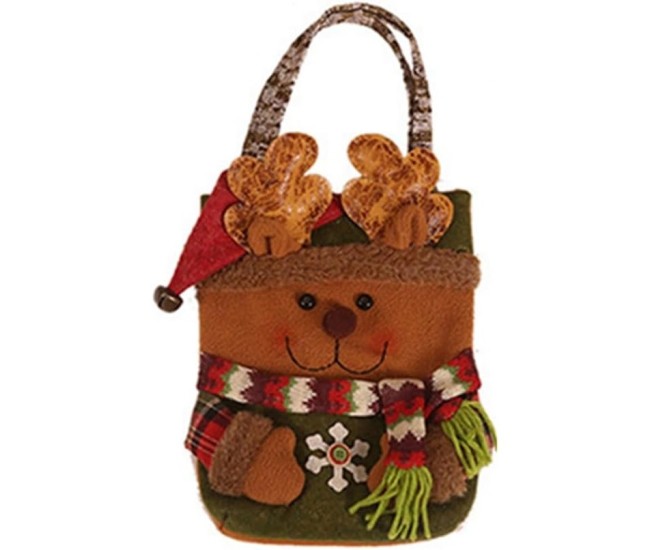 Geanta pentru Cadouri de Craciun, Flippy, Model Ren, Decoratiune Sarbatori, 46x23x2 cm, Multicolor Geanta pentru Cadouri de Craciun, Flippy, Model Ren, Decoratiune Sarbatori, 46x23x2 cm, Multicolor