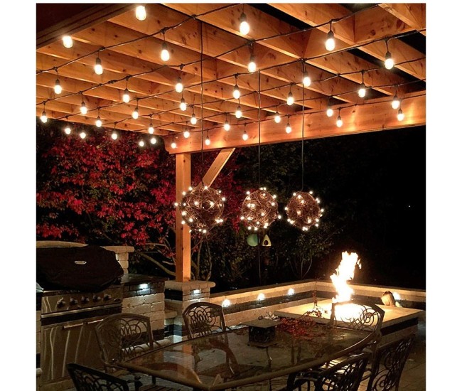 Ghirlanda Luminoasa, Flippy, cu Transformator, 10 m, 10 LED-uri Model Bulb, Interconectabila, IP44, Alb Cald Ghirlanda Luminoasa, Flippy, cu Transformator, 10 m, 10 LED-uri Model Bulb, Interconectabila, IP44, Alb Cald