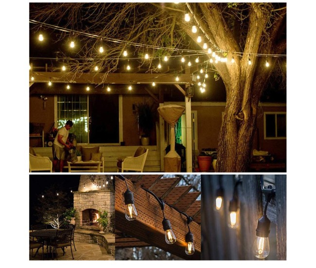 Ghirlanda Luminoasa, Flippy, cu Transformator, 10 m, 10 LED-uri Model Bulb, Interconectabila, IP44, Alb Cald Ghirlanda Luminoasa, Flippy, cu Transformator, 10 m, 10 LED-uri Model Bulb, Interconectabila, IP44, Alb Cald