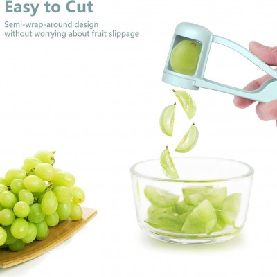 Grape cutter grape slicer-color: light blue