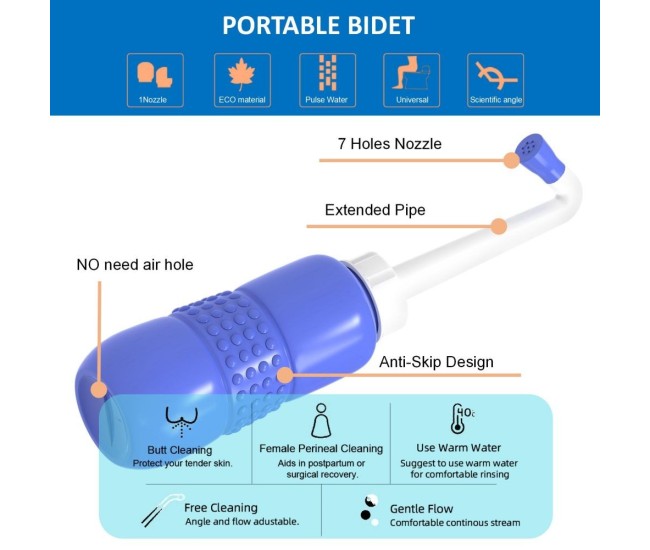 Bideu Portabil pentru Igiena Intima, Flippy, pentru Postpartum/ Postoperator, 450 mL, cu Capac si Husa Galbena, 29.5x7 cm, Culoare Recipient Mov Bideu Portabil pentru Igiena Intima, Flippy, pentru Postpartum/ Postoperator, 450 mL, cu Capac si Husa Galbena, 29.5x7 cm, Culoare Recipient Mov