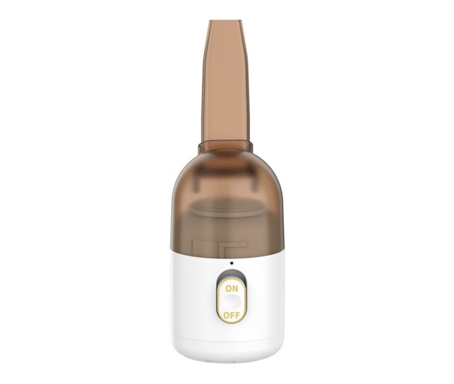 Aspirator Portabil pentru Automobil, Flippy, Aspirator mic fara Fir, pentru Casa si Masina, incarcare USB, 2 in 1, 16.3x6 cm, Alb Aspirator Portabil pentru Automobil, Flippy, Aspirator mic fara Fir, pentru Casa si Masina, incarcare USB, 2 in 1, 16.3x6 cm, Alb