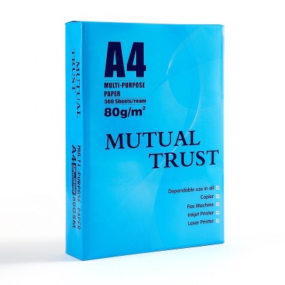 Hartie Copiator A4 Mutual Trust, Flippy, 80 g/mp, 500 coli/top, 210 x 297 mm, Hartie Multifunctionala pentru Imprimanta si Copiator, Hartie Universala pentru Birou