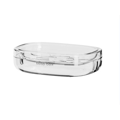 Savoniera, Flippy, Pentru Blat, PET, Scurgere Optima, Argintiu Transparent Savoniera, Flippy, Pentru Blat, PET, Scurgere Optima, Argintiu Transparent