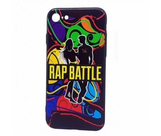 Husa Apple iPhone 6/6S Multicolor Mesaj Battle