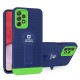 Husa Armor Design cu Stand pentru Samsung Galaxy A13 4G, Albastru/ Verde, Suport Auto Magnetic, Wireless Charge, Protectie Antisoc, Flippy Husa Armor Design cu Stand pentru Samsung Galaxy A13 4G, Albastru/ Verde, Suport Auto Magnetic, Wireless Charge, Protectie Antisoc, Flippy