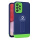 Husa Armor Design cu Stand pentru Samsung Galaxy A13 4G, Albastru/ Verde, Suport Auto Magnetic, Wireless Charge, Protectie Antisoc, Flippy Husa Armor Design cu Stand pentru Samsung Galaxy A13 4G, Albastru/ Verde, Suport Auto Magnetic, Wireless Charge, Protectie Antisoc, Flippy