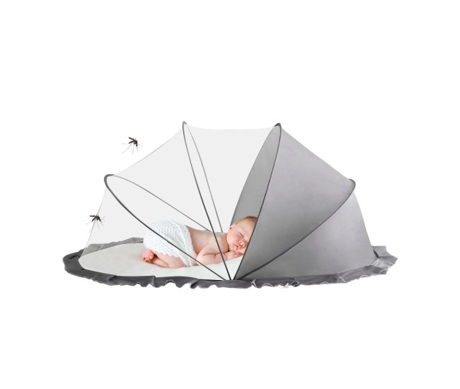 Husa Anti-Tantari, Flippy, Pliabila, Protectie 360 Grade, 0-1 An, 60 x 55 x 5 cm, Gri Husa Anti-Tantari, Flippy, Pliabila, Protectie 360 Grade, 0-1 An, 60 x 55 x 5 cm, Gri