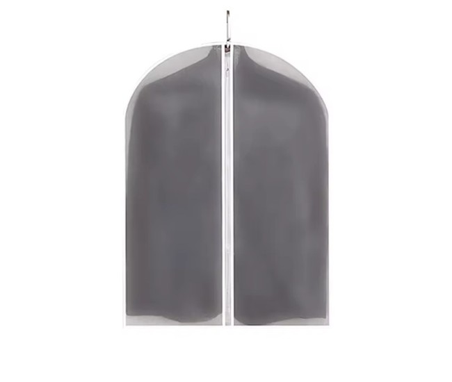 Set 5 Huse de Depozitare cu Fermoar, Flippy, pentru Haine, de Protectie, pentru Voiaj, Netesut, Rezistent la Praf, 60x80 cm, Transparent-Alb Set 5 Huse de Depozitare cu Fermoar, Flippy, pentru Haine, de Protectie, pentru Voiaj, Netesut, Rezistent la Praf, 60x80 cm, Transparent-Alb