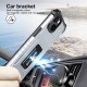 Husa de protectie Flippy compatibila cu Apple iPhone 13 Mini Acrylic Armor cu suport Negru Husa de protectie Flippy compatibila cu Apple iPhone 13 Mini Acrylic Armor cu suport Negru