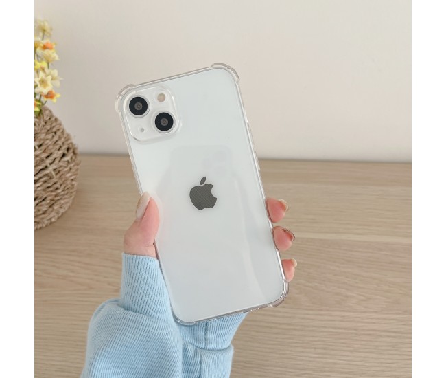 Husa de protectie Flippy compatibila cu Apple iPhone 13 Mini Tpu Antisoc 1.5 mm Transparent