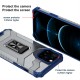 Husa de protectie Flippy compatibila cu Apple iPhone 13 Pro Acrylic Armor cu suport Albastru Husa de protectie Flippy compatibila cu Apple iPhone 13 Pro Acrylic Armor cu suport Albastru