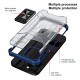 Husa de protectie Flippy compatibila cu Apple iPhone 13 Pro Acrylic Armor cu suport Albastru Husa de protectie Flippy compatibila cu Apple iPhone 13 Pro Acrylic Armor cu suport Albastru