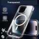 Husa de protectie Flippy compatibila cu Apple iPhone 15 Pro Max, MagSafe Blister, gaura mare camera, transparenta Husa de protectie Flippy compatibila cu Apple iPhone 15 Pro Max, MagSafe Blister, gaura mare camera, transparenta