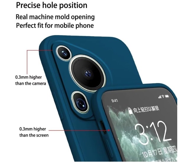 Husa de Protectie, Flippy, pentru Huawei Pura 70 Pro, Liquid Silicone, cu Microfibra pe Interior, Protectie Antisoc, Compatibil Incarcare Wireless, Albastru Husa de Protectie, Flippy, pentru Huawei Pura 70 Pro, Liquid Silicone, cu Microfibra pe Interior, Protectie Antisoc, Compatibil Incarcare Wireless, Albastru