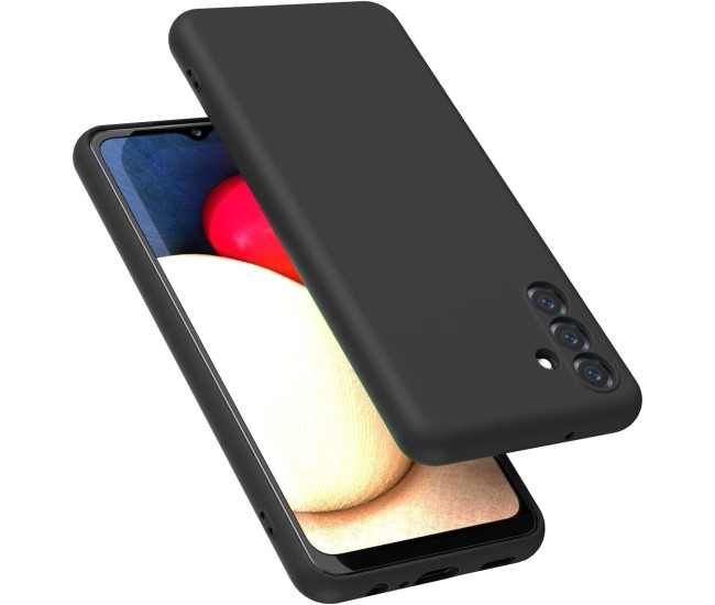 Husa de Protectie, Flippy, pentru Samsung Galaxy S24 FE, Liquid Silicone, cu Microfibra pe Interior, Protectie Antisoc, Compatibil Incarcare Wireless, Negru