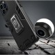 Husa Iron Warriors pentru iPhone 14, Flippy, Hybrid Ring Holder Kickstand, Negru Husa Iron Warriors pentru iPhone 14, Flippy, Hybrid Ring Holder Kickstand, Negru