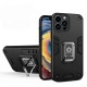 Husa Iron Warriors pentru iPhone 13 Pro, Flippy, Hybrid Ring Holder Kickstand, Negru Husa Iron Warriors pentru iPhone 13 Pro, Flippy, Hybrid Ring Holder Kickstand, Negru