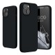Husa pentru Apple iPhone 14 Pro Flippy, Liquid Silicone, cu Microfibra pe interior, Protectie Antisoc, Negru Husa pentru Apple iPhone 14 Pro Flippy, Liquid Silicone, cu Microfibra pe interior, Protectie Antisoc, Negru