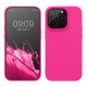 Husa pentru Apple iPhone 14 Pro Flippy, Liquid Silicone, cu Microfibra pe interior, Protectie Antisoc, Roz-Fuchsia Husa pentru Apple iPhone 14 Pro Flippy, Liquid Silicone, cu Microfibra pe interior, Protectie Antisoc, Roz-Fuchsia